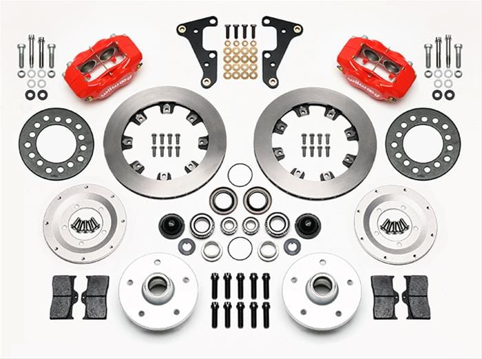 Wilwood Disc Brakes Wilwood Forged Dynalite Pro Series Front Disc Brake Kits 140-12617-R Autofit