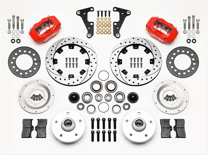 Wilwood Disc Brakes Wilwood Forged Dynalite Pro Series Front Disc Brake Kits 140-12649-DR Autofit