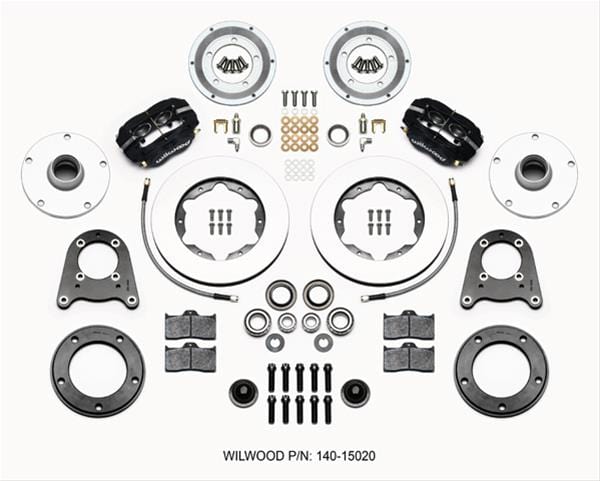 Wilwood Disc Brakes Wilwood Forged Dynalite Pro Series Front Disc Brake Kits 140-15020 Autofit