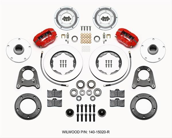 Wilwood Disc Brakes Wilwood Forged Dynalite Pro Series Front Disc Brake Kits 140-15020-R Autofit