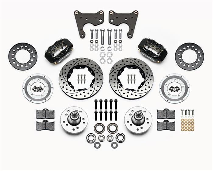 Wilwood Disc Brakes Wilwood Forged Dynalite Pro Series Front Disc Brake Kits 140-15196-D Autofit