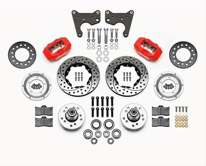 Wilwood Disc Brakes Wilwood Forged Dynalite Pro Series Front Disc Brake Kits 140-15196-DR Autofit