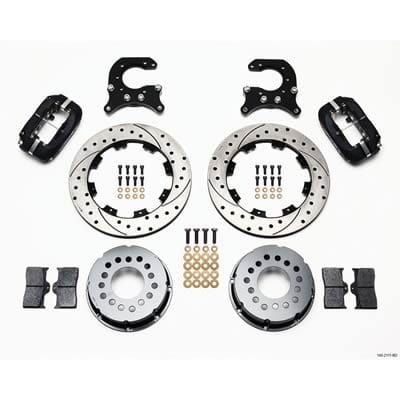 Wilwood Disc Brakes Wilwood Forged Dynalite Pro Series Rear Disc Brake Kits 140-2111-BD Autofit