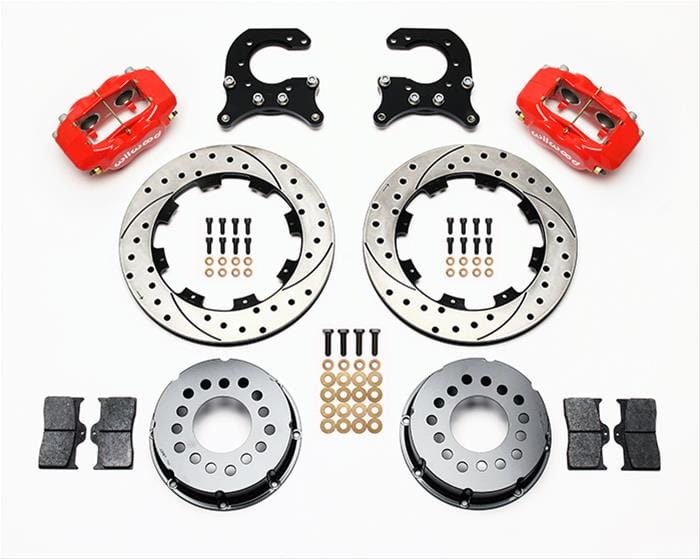 Wilwood Disc Brakes Wilwood Forged Dynalite Pro Series Rear Disc Brake Kits 140-2111-DR Autofit