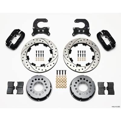 Wilwood Disc Brakes Wilwood Forged Dynalite Pro Series Rear Disc Brake Kits 140-2112-BD Autofit