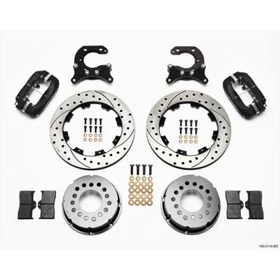 Wilwood Disc Brakes Wilwood Forged Dynalite Pro Series Rear Disc Brake Kits 140-2114-BD Autofit