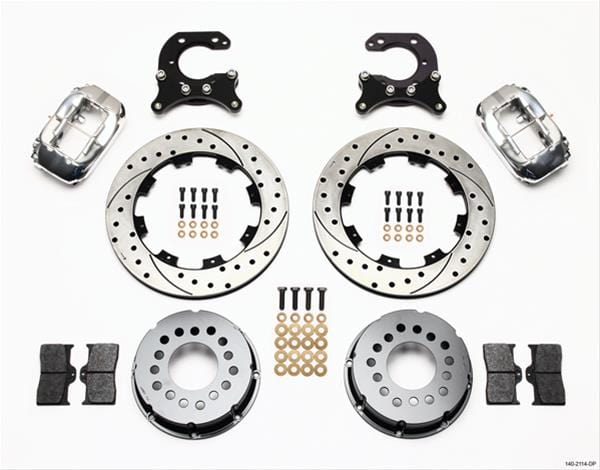 Wilwood Disc Brakes Wilwood Forged Dynalite Pro Series Rear Disc Brake Kits 140-2114-DP Autofit