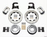 Wilwood Disc Brakes Wilwood Forged Dynalite Pro Series Rear Disc Brake Kits 140-2114-DP Autofit