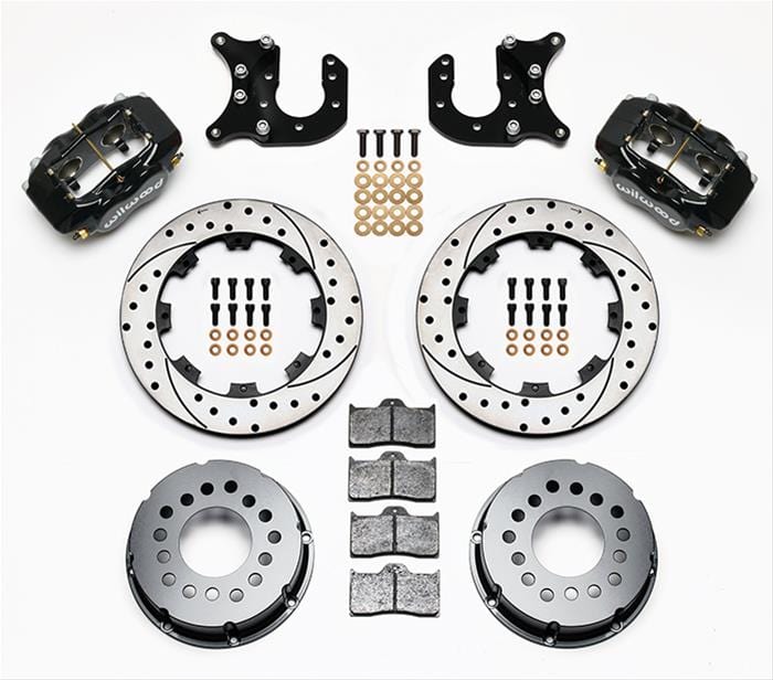 Wilwood Disc Brakes Wilwood Forged Dynalite Pro Series Rear Disc Brake Kits 140-2116-BD Autofit