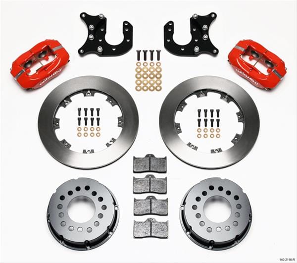 Wilwood Disc Brakes Wilwood Forged Dynalite Pro Series Rear Disc Brake Kits 140-2116-R Autofit