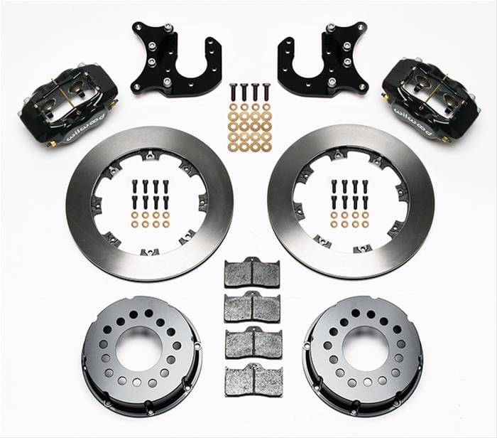 Wilwood Disc Brakes Wilwood Forged Dynalite Pro Series Rear Disc Brake Kits 140-2117-B Autofit