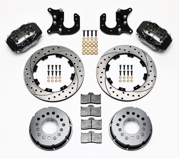 Wilwood Disc Brakes Wilwood Forged Dynalite Pro Series Rear Disc Brake Kits 140-2117-BD Autofit