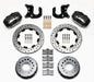 Wilwood Disc Brakes Wilwood Forged Dynalite Pro Series Rear Disc Brake Kits 140-2117-BD Autofit