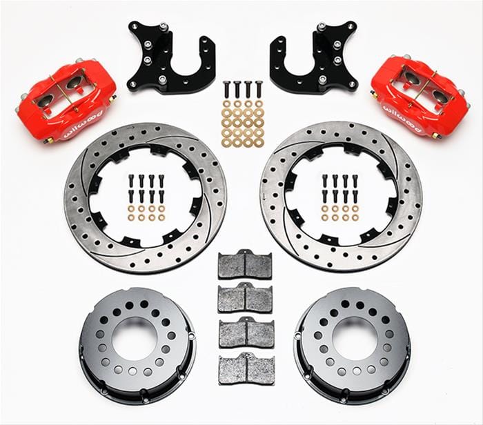 Wilwood Disc Brakes Wilwood Forged Dynalite Pro Series Rear Disc Brake Kits 140-2117-DR Autofit