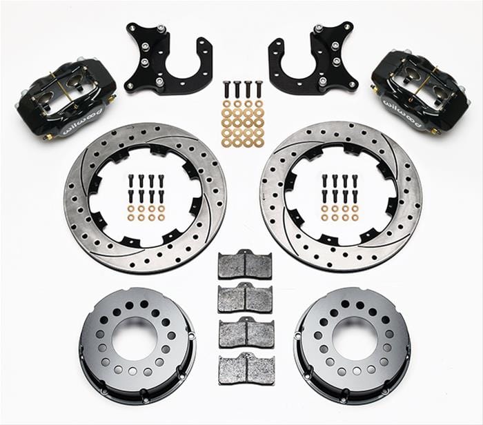 Wilwood Disc Brakes Wilwood Forged Dynalite Pro Series Rear Disc Brake Kits 140-2118-BD Autofit