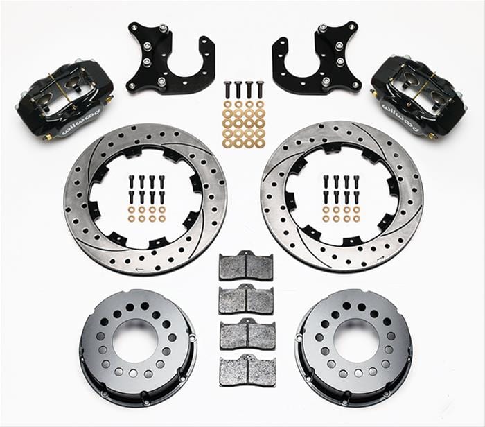Wilwood Disc Brakes Wilwood Forged Dynalite Pro Series Rear Disc Brake Kits 140-3018-BD Autofit