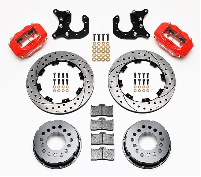 Wilwood Disc Brakes Wilwood Forged Dynalite Pro Series Rear Disc Brake Kits 140-3018-DR Autofit