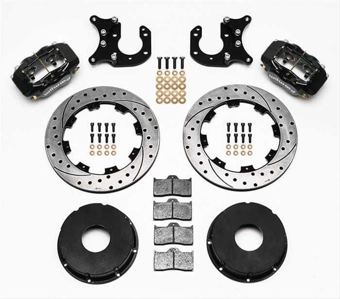 Wilwood Disc Brakes Wilwood Forged Dynalite Pro Series Rear Disc Brake Kits 140-3722-BD Autofit