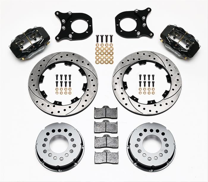 Wilwood Disc Brakes Wilwood Forged Dynalite Pro Series Rear Disc Brake Kits 140-5236-BD Autofit
