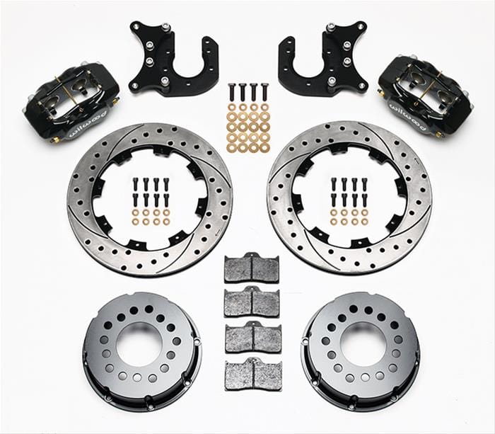 Wilwood Disc Brakes Wilwood Forged Dynalite Pro Series Rear Disc Brake Kits 140-5591-BD Autofit