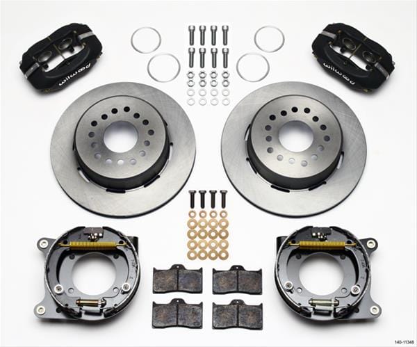 Wilwood Disc Brakes Wilwood Forged Dynalite Pro Series Rear Disc Parking Brake Kits 140-11348 Autofit