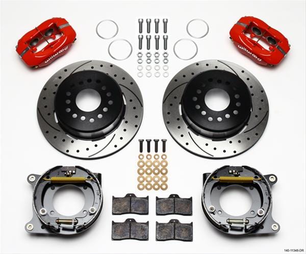 Wilwood Disc Brakes Wilwood Forged Dynalite Pro Series Rear Disc Parking Brake Kits 140-11348-DR Autofit