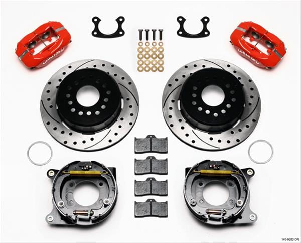 Wilwood Disc Brakes Wilwood Forged Dynalite Pro Series Rear Disc Parking Brake Kits 140-9282-DR Autofit