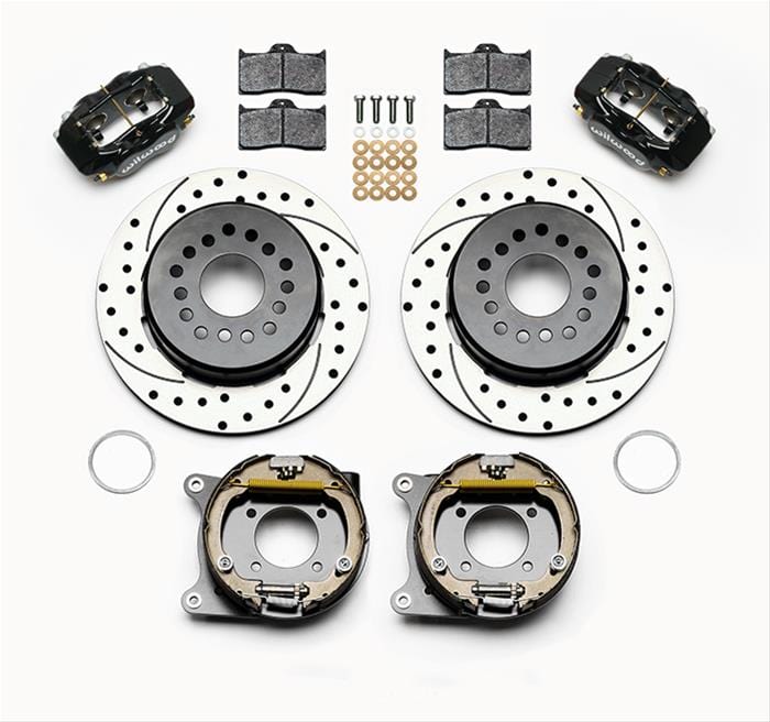 Wilwood Disc Brakes Wilwood Forged Dynalite Pro Series Rear Disc Parking Brake Kits 140-9315-D Autofit