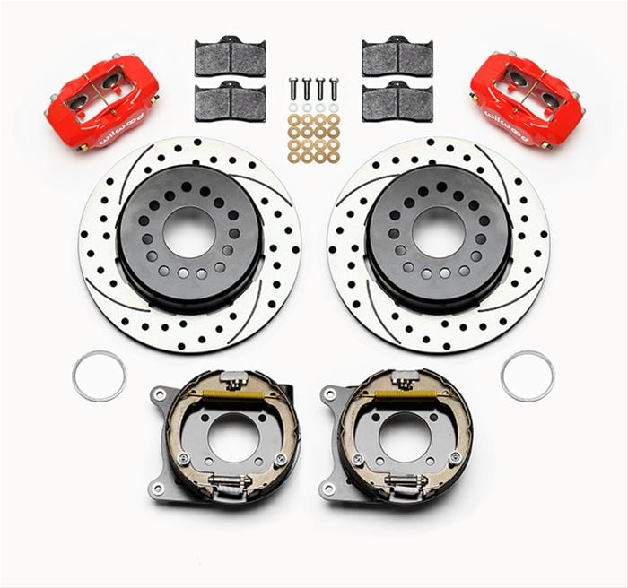 Wilwood Disc Brakes Wilwood Forged Dynalite Pro Series Rear Disc Parking Brake Kits 140-9315-DR Autofit