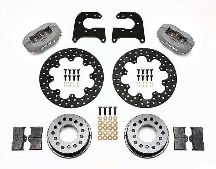 Wilwood Disc Brakes Wilwood Forged Dynalite Rear Drag Brake Kits 140-0260-BD Autofit