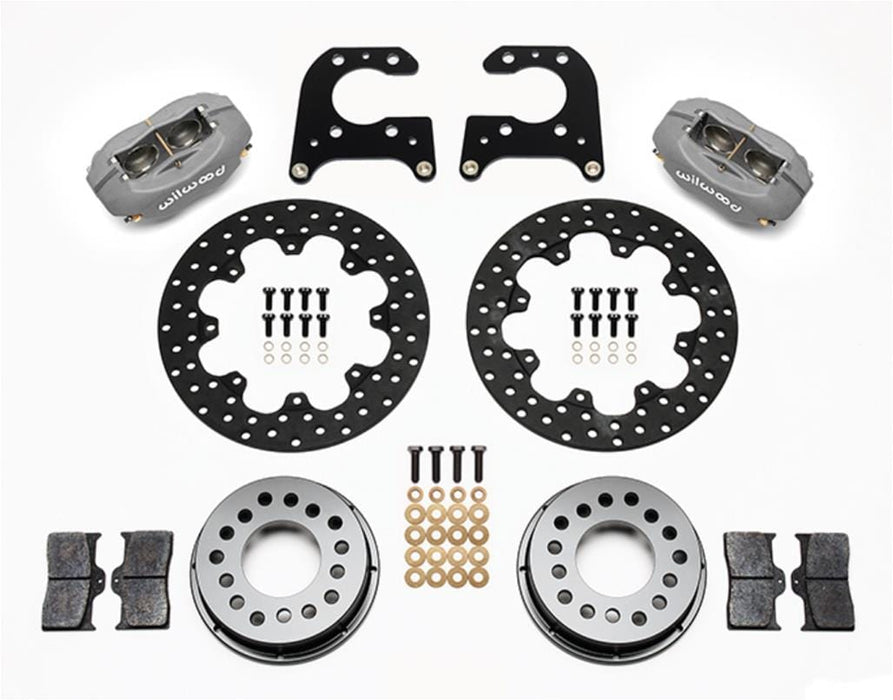 Wilwood Disc Brakes Wilwood Forged Dynalite Rear Drag Brake Kits 140-0261-BD Autofit