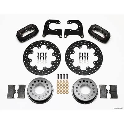 Wilwood Disc Brakes Wilwood Forged Dynalite Rear Drag Brake Kits 140-0263-BD Autofit