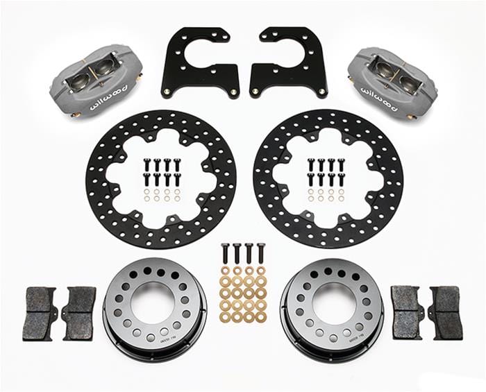 Wilwood Disc Brakes Wilwood Forged Dynalite Rear Drag Brake Kits 140-0264-BD Autofit