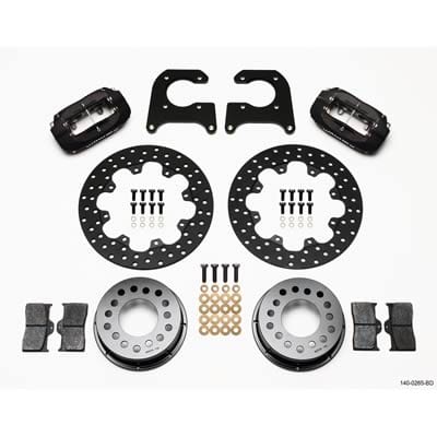 Wilwood Disc Brakes Wilwood Forged Dynalite Rear Drag Brake Kits 140-0265-BD Autofit