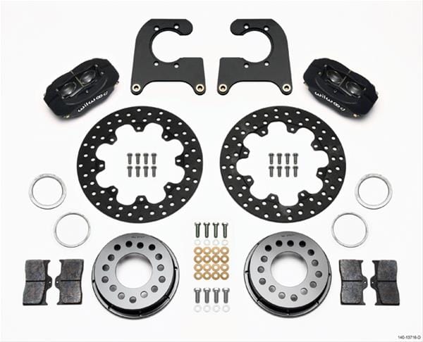 Wilwood Disc Brakes Wilwood Forged Dynalite Rear Drag Brake Kits 140-13716-D Autofit