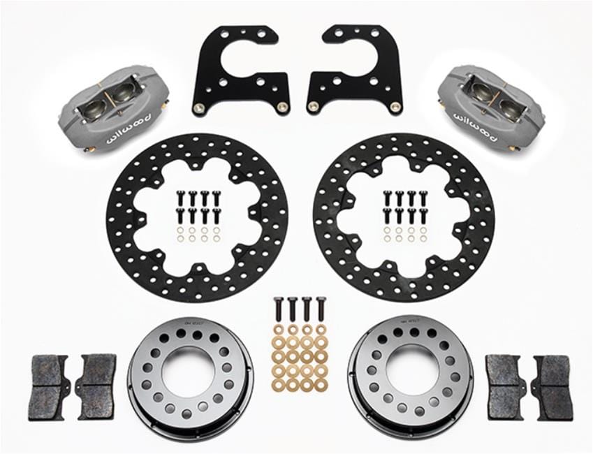 Wilwood Disc Brakes Wilwood Forged Dynalite Rear Drag Brake Kits 140-3623-BD Autofit