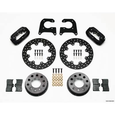 Wilwood Disc Brakes Wilwood Forged Dynalite Rear Drag Brake Kits 140-5348-BD Autofit