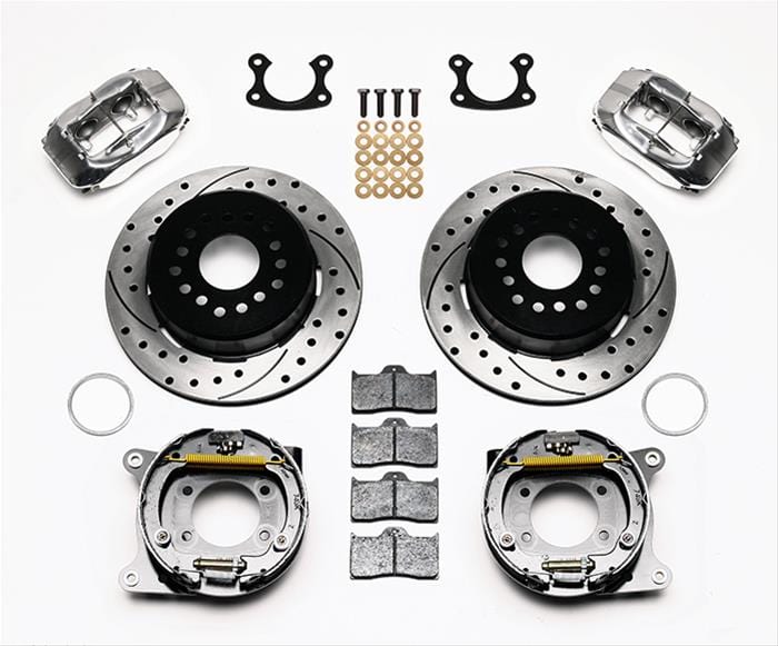 Wilwood Disc Brakes Wilwood Forged Dynalite Rear Drag Brake Kits 140-7143-DP Autofit