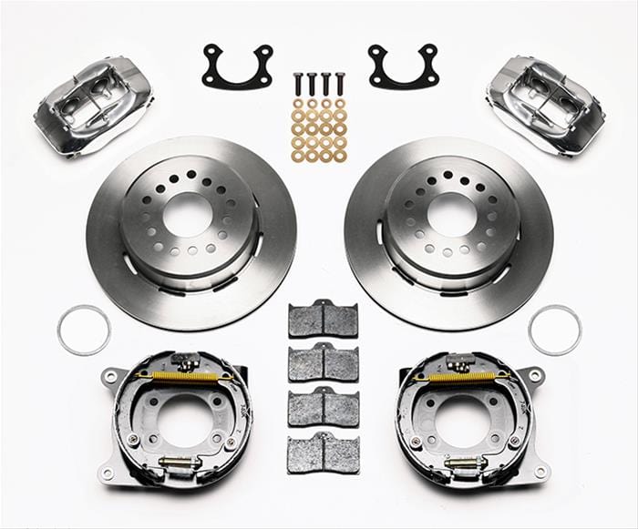 Wilwood Disc Brakes Wilwood Forged Dynalite Rear Drag Brake Kits 140-7143-P Autofit