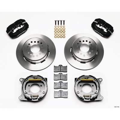 Wilwood Disc Brakes Wilwood Forged Dynalite Rear Drag Brake Kits 140-7146 Autofit