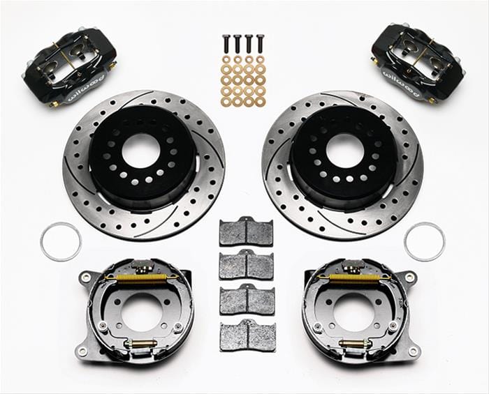 Wilwood Disc Brakes Wilwood Forged Dynalite Rear Drag Brake Kits 140-7146-D Autofit