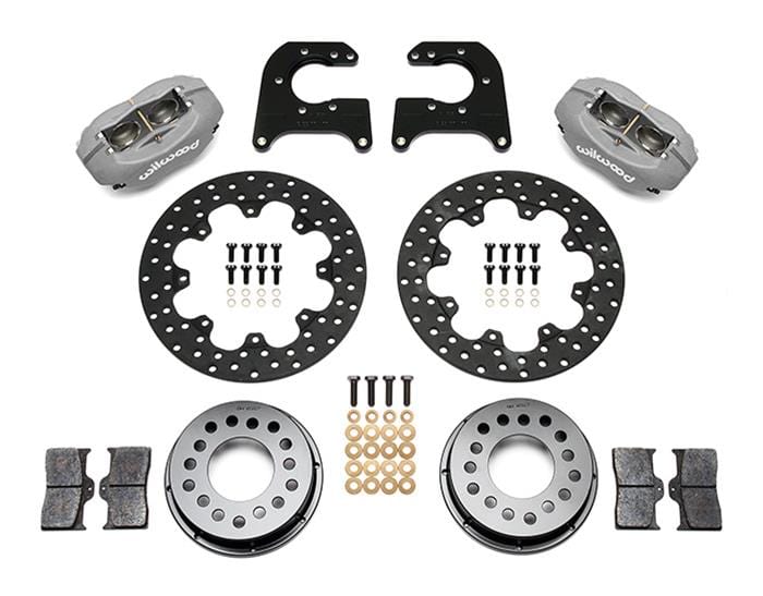 Wilwood Disc Brakes Wilwood Forged Dynalite Rear Drag Brake Kits 140-8853-D Autofit