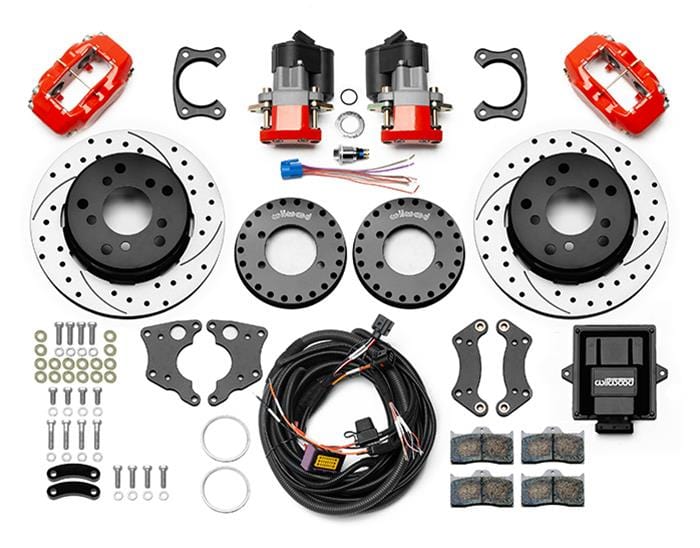 Wilwood Disc Brakes Wilwood Forged Dynalite Rear Electronic Parking Brake Kits 140-16134-DR Autofit