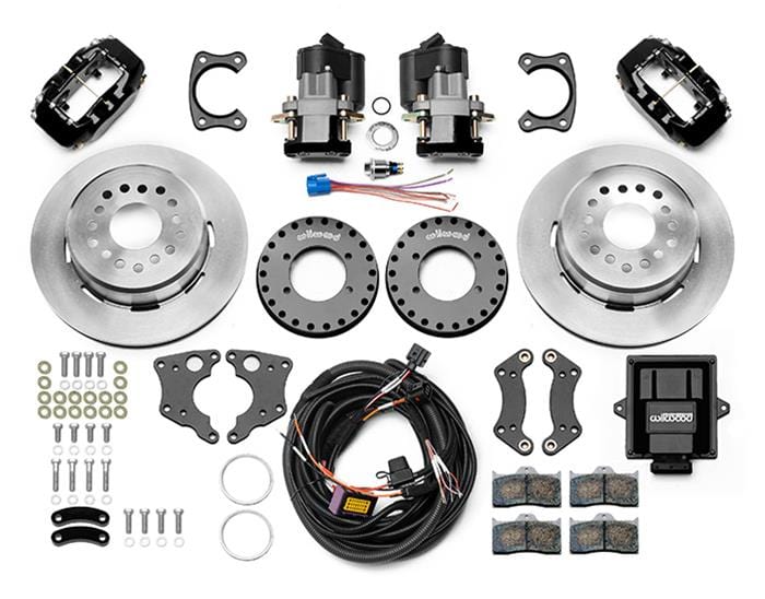 Wilwood Disc Brakes Wilwood Forged Dynalite Rear Electronic Parking Brake Kits 140-16142 Autofit