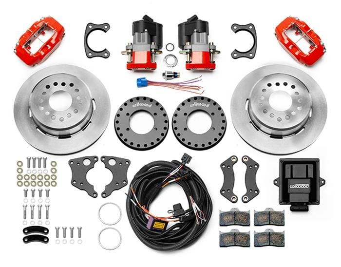 Wilwood Disc Brakes Wilwood Forged Dynalite Rear Electronic Parking Brake Kits 140-16150-R Autofit