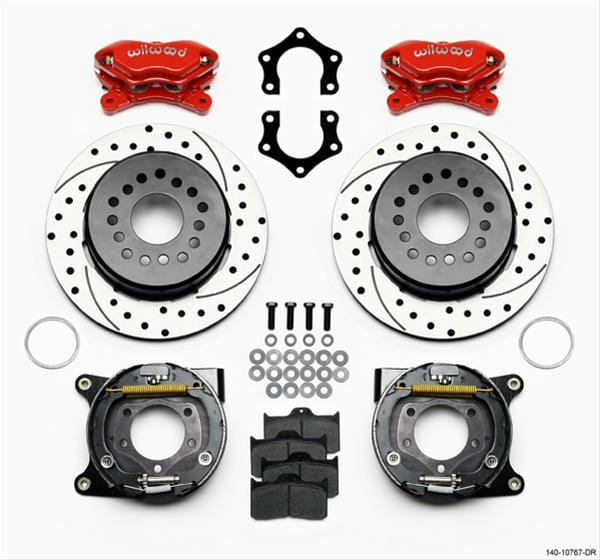 Wilwood Disc Brakes Wilwood Forged Dynalite Rear Parking Brake Kits 140-10767-DR Autofit