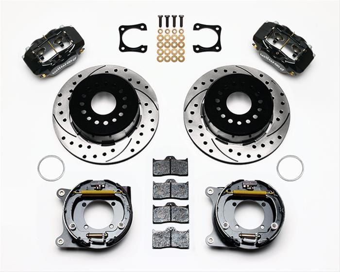 Wilwood Disc Brakes Wilwood Forged Dynalite Rear Parking Brake Kits 140-10918-D Autofit