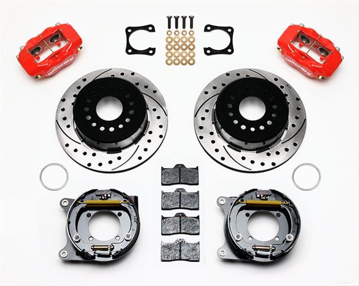 Wilwood Disc Brakes Wilwood Forged Dynalite Rear Parking Brake Kits 140-10918-DR Autofit