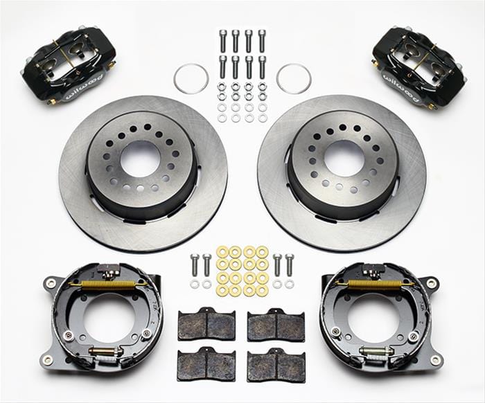 Wilwood Disc Brakes Wilwood Forged Dynalite Rear Parking Brake Kits 140-11828 Autofit