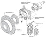 Wilwood Disc Brakes Wilwood Forged Dynalite Rear Parking Brake Kits 140-11828-D Autofit